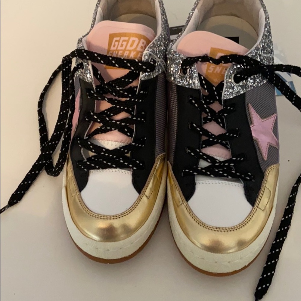 New Golden Goose shoes. They are size 8.5